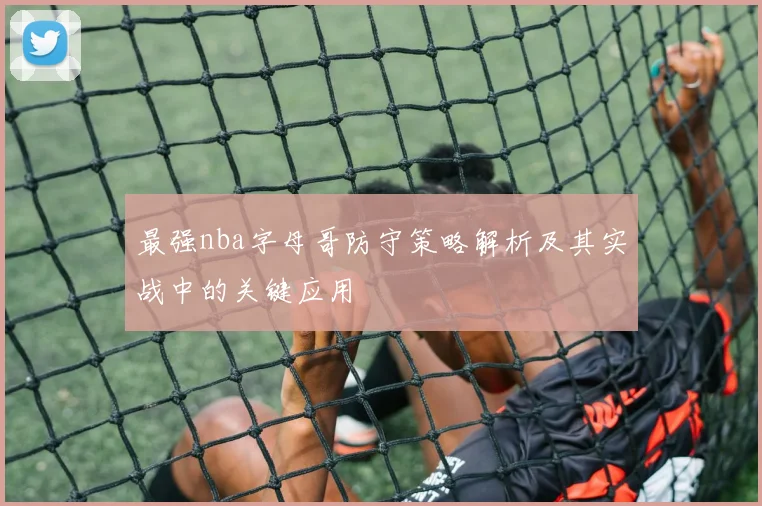 最强nba字母哥防守策略解析及其实战中的关键应用