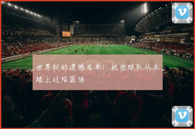 世界杯的遗憾名单：这些球队从未踏上过绿茵场