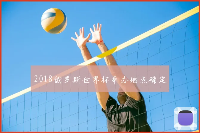 2018俄罗斯世界杯举办地点确定
